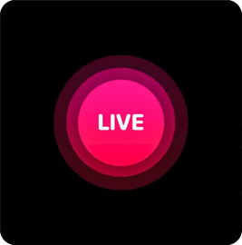 Live streaming icon